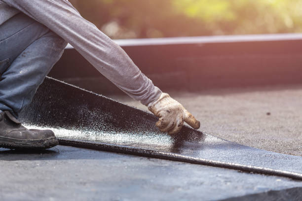 Professional Crawl Space Encapsulation technician working in Shelbyville, MI